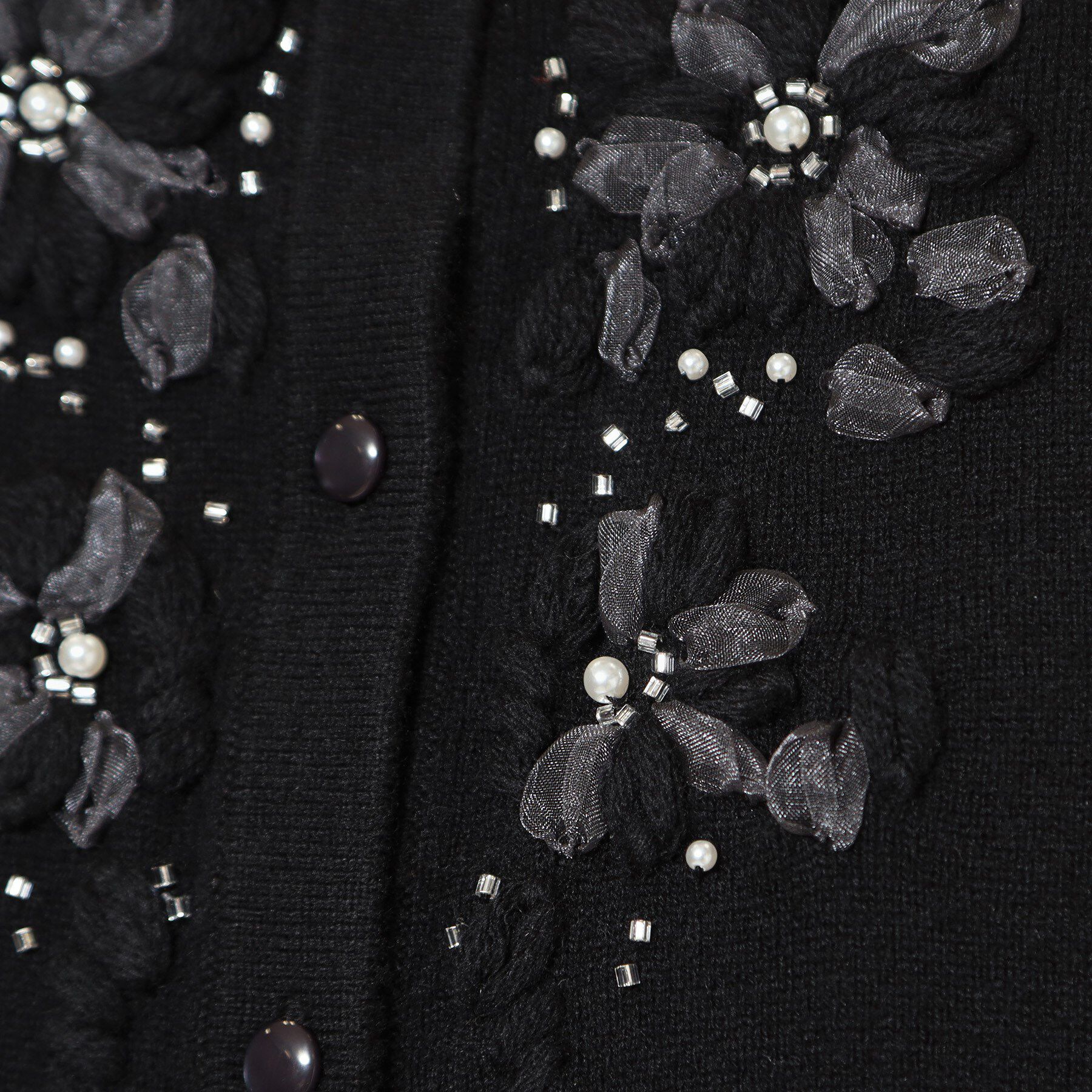 SunaUna「【刺繍】クラフトカーディガン」|カーディガン|