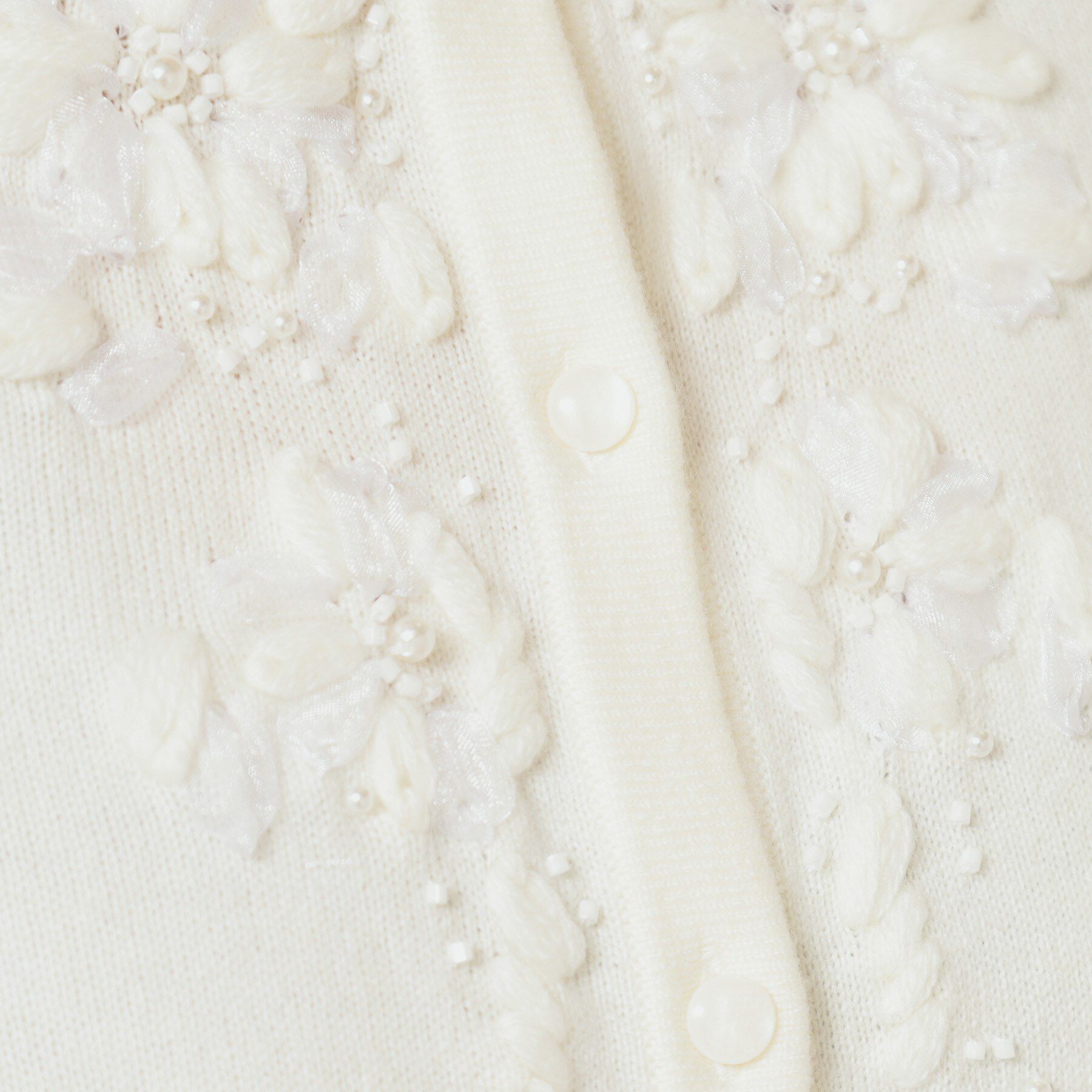 SunaUna「【刺繍】クラフトカーディガン」|カーディガン|