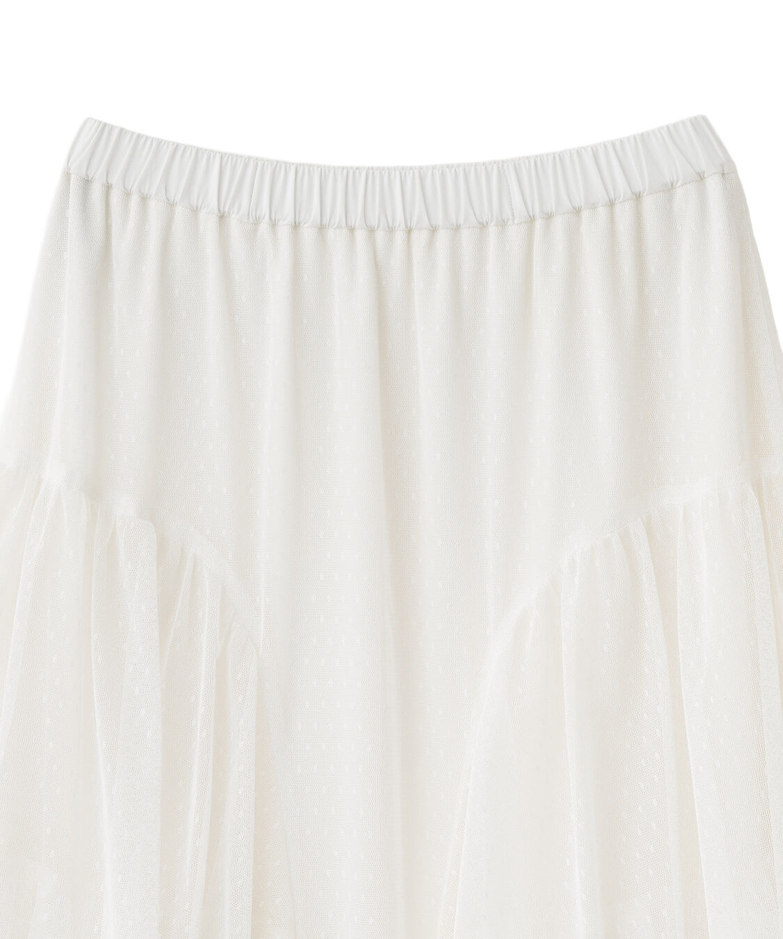 COCO DEAL「ドットチュールティアードフレアスカート」|スカート|