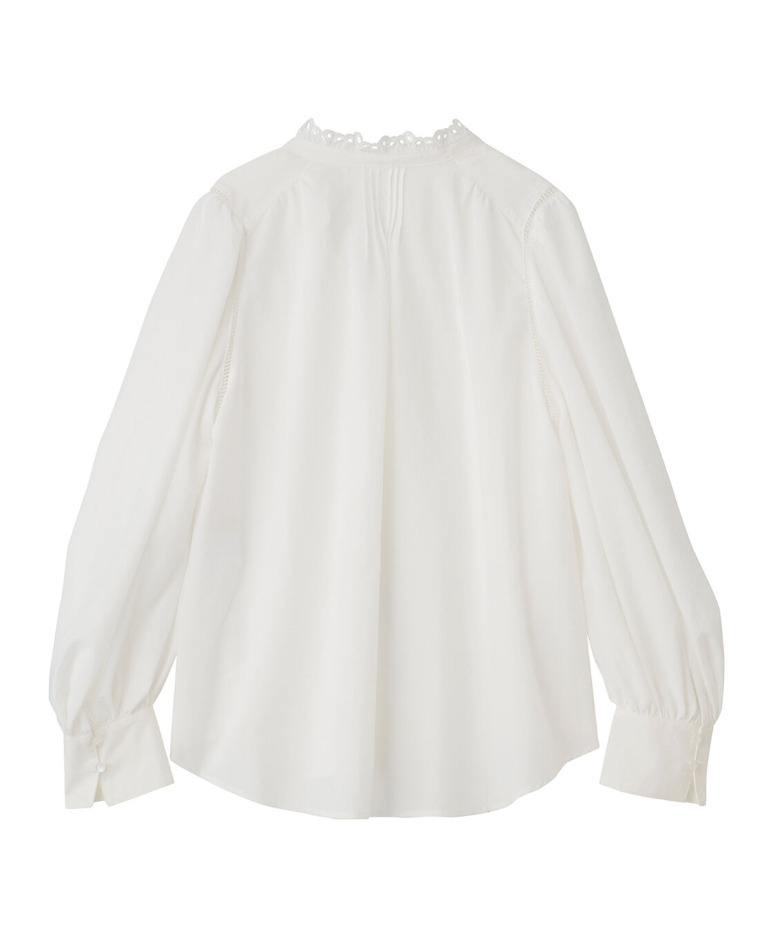 COCO DEAL「カットワーク刺繍ボリュームスリーブブラウス」|シャツ・ブラウス|