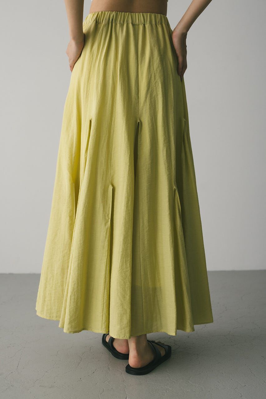 STYLEMIXER「ピンタックパネルフレアスカート」|スカート|