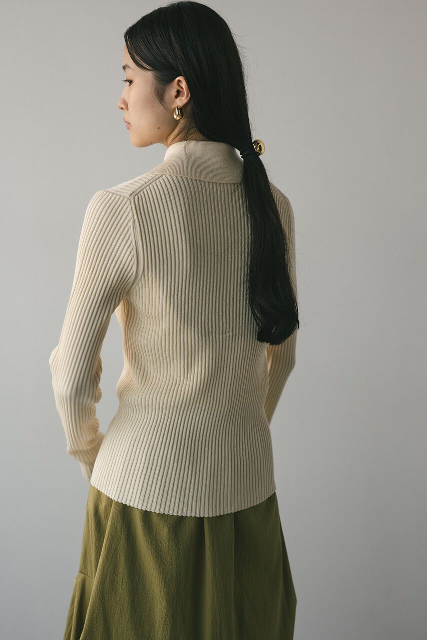 STYLEMIXER「デザインカラーニットポロ」|ニット・セーター|