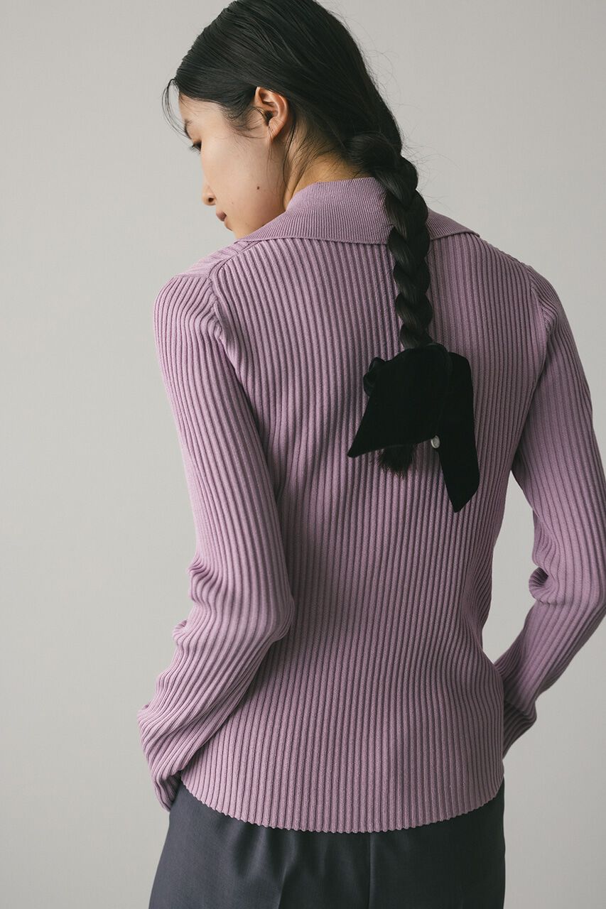 STYLEMIXER「デザインカラーニットポロ」|ニット・セーター|