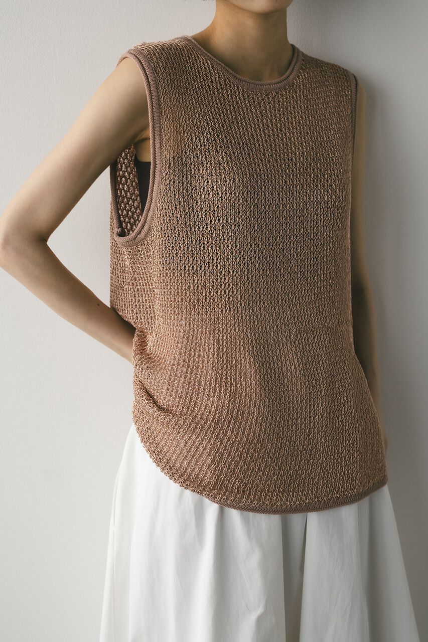 STYLEMIXER「グロスヤーンニットタンク」|タンクトップ|