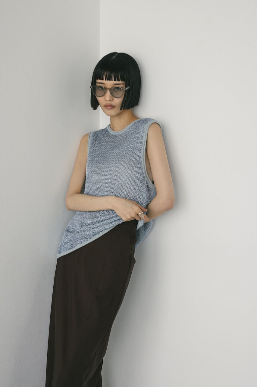 STYLEMIXER「グロスヤーンニットタンク」|タンクトップ|