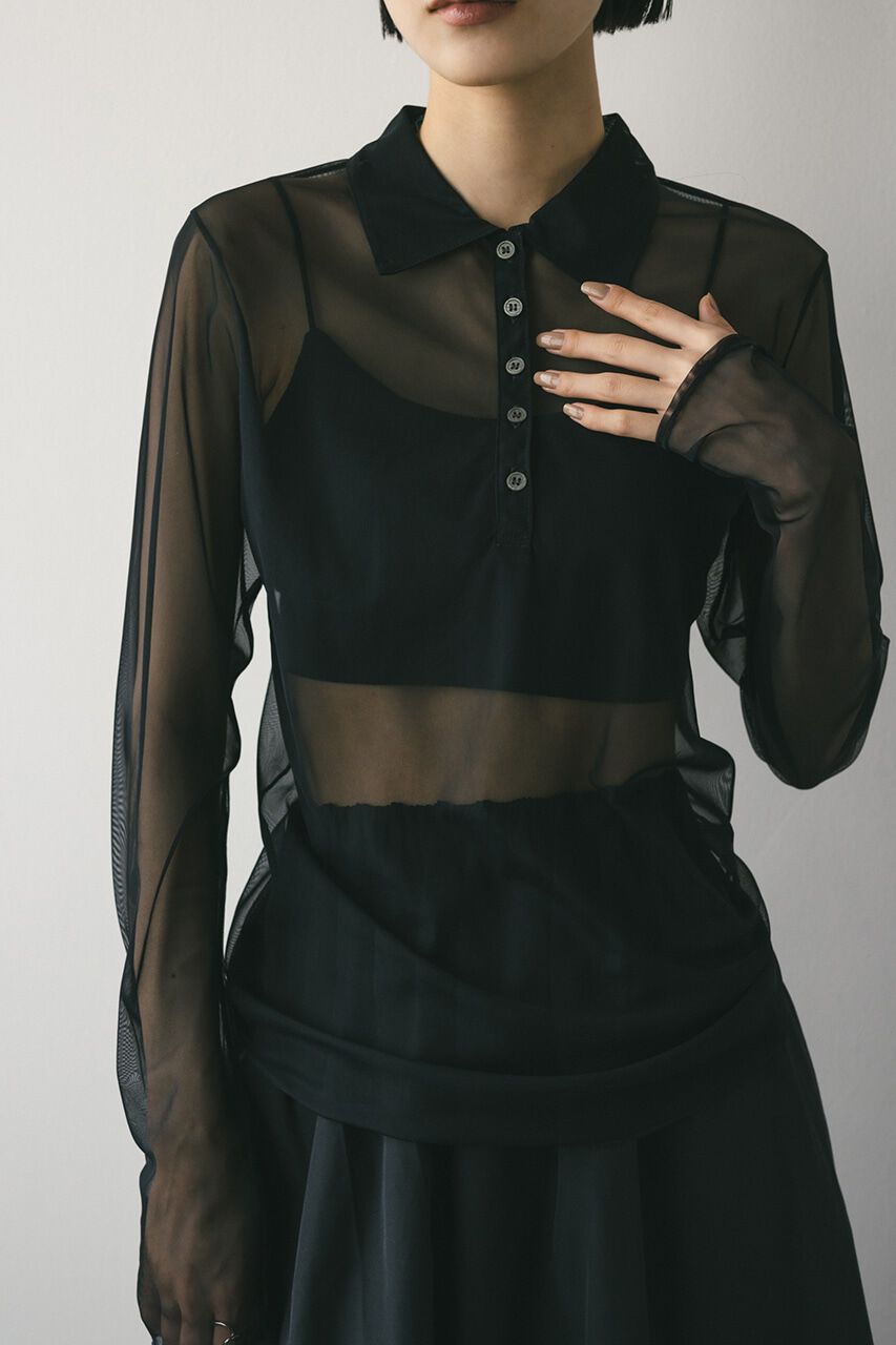 STYLEMIXER「ハイシアーポロ」|シャツ・ブラウス|