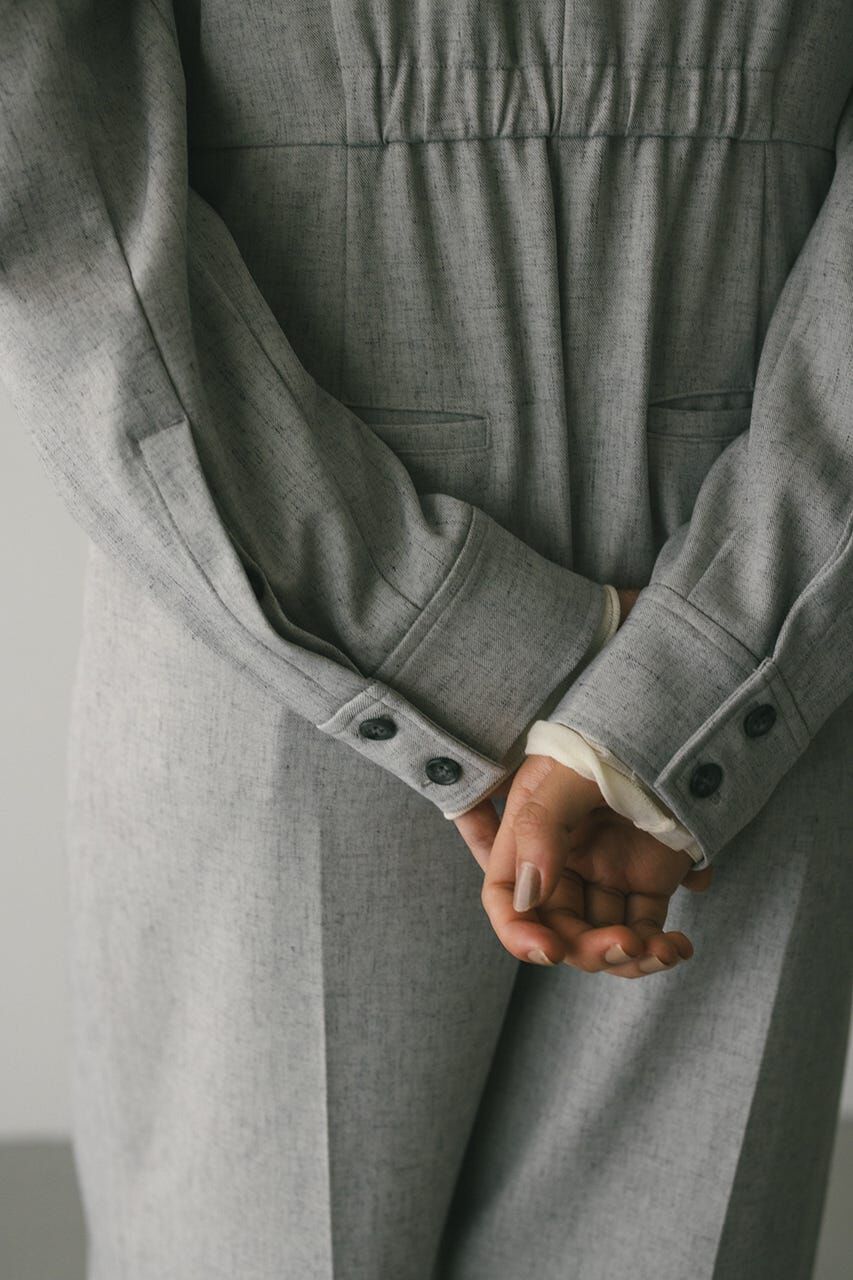 STYLEMIXER「メランジショルダータックロンパース」|その他|