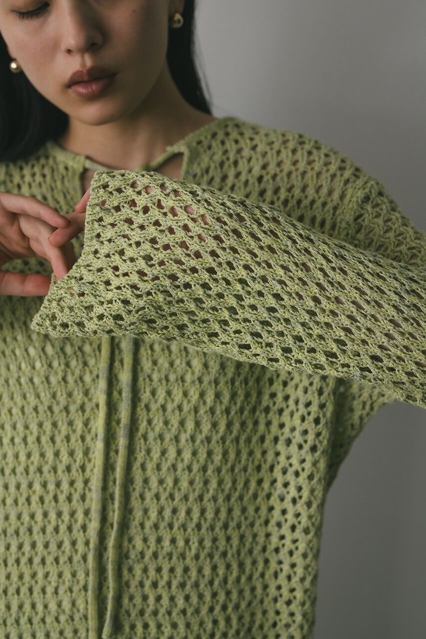 STYLEMIXER「クロシェルーズニットワンピース」|ワンピース|