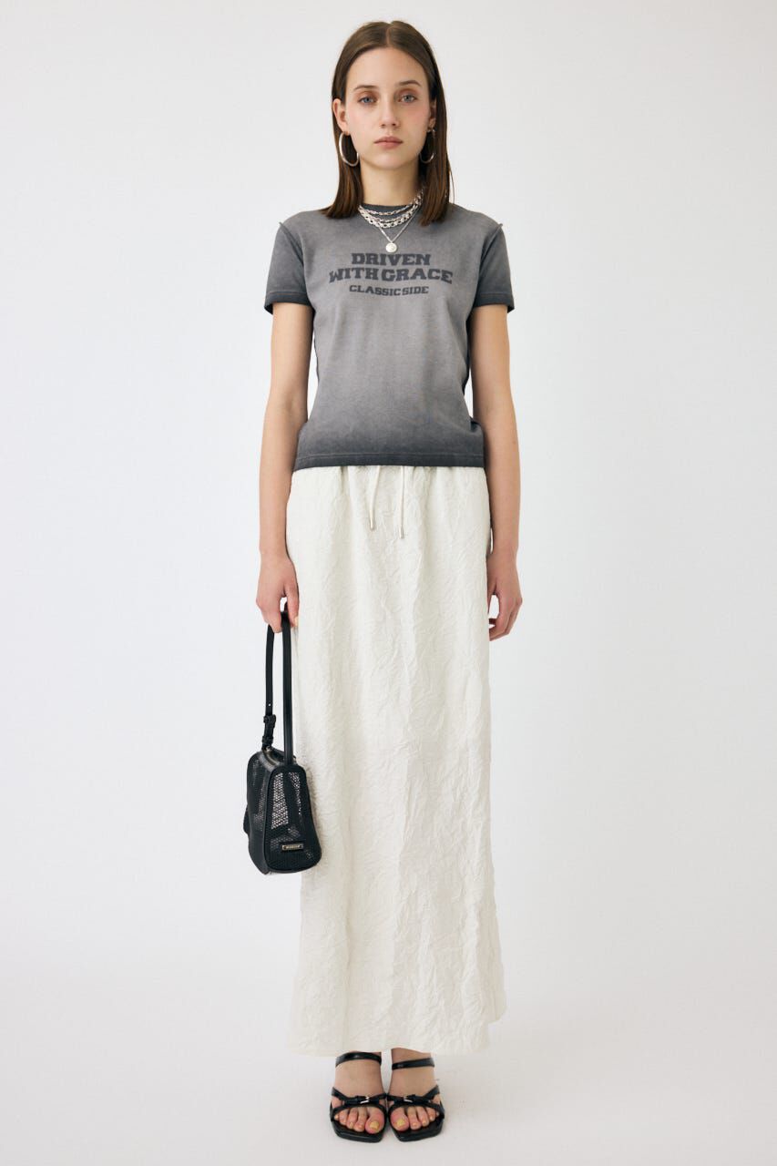 MOUSSY「BLURRED LOGO TEE」|Tシャツ・カットソー|