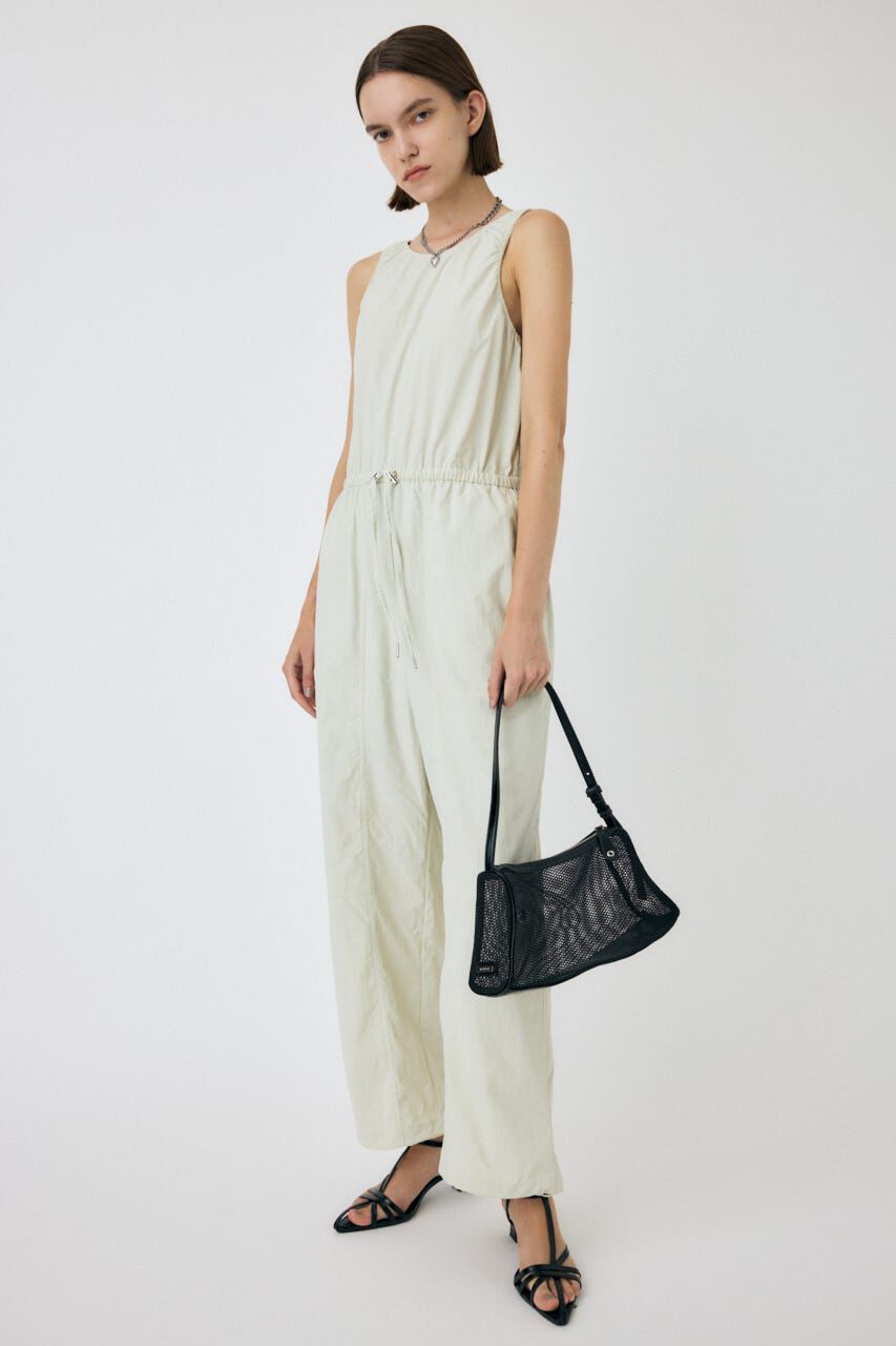 MOUSSY「NYLON GATHER ジャンプスーツ」|その他|