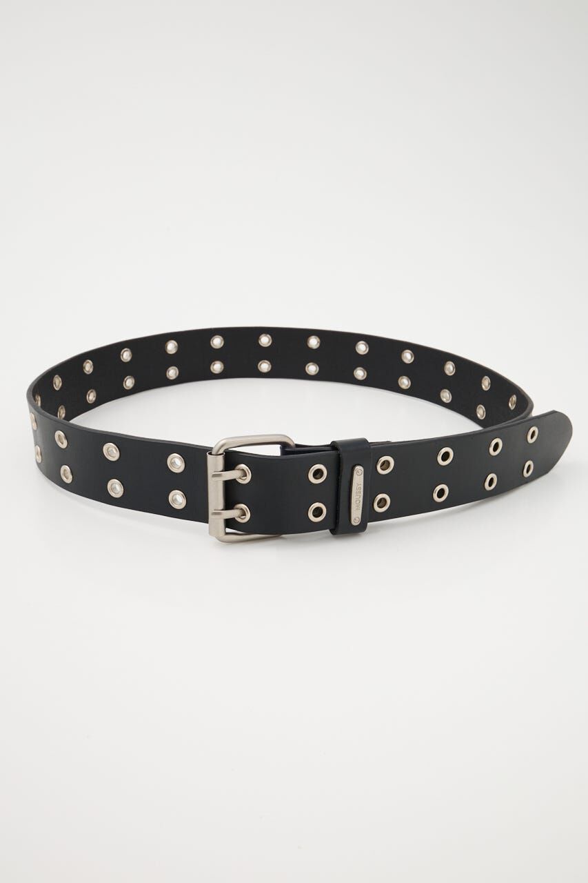 MOUSSY「EYELET LEATHER ベルト」|ベルト|