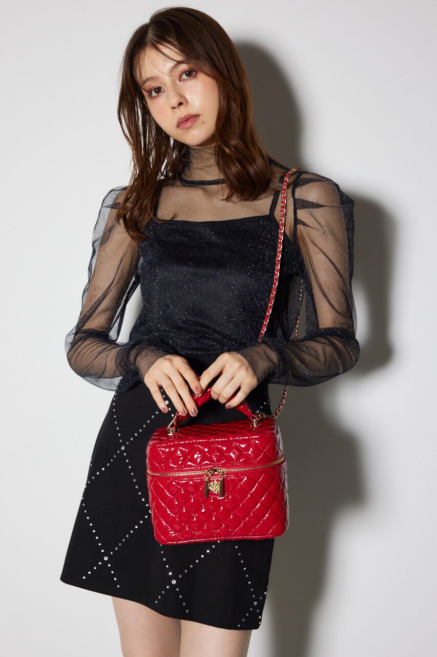 rienda「エナメルバニティーバッグ」|その他|