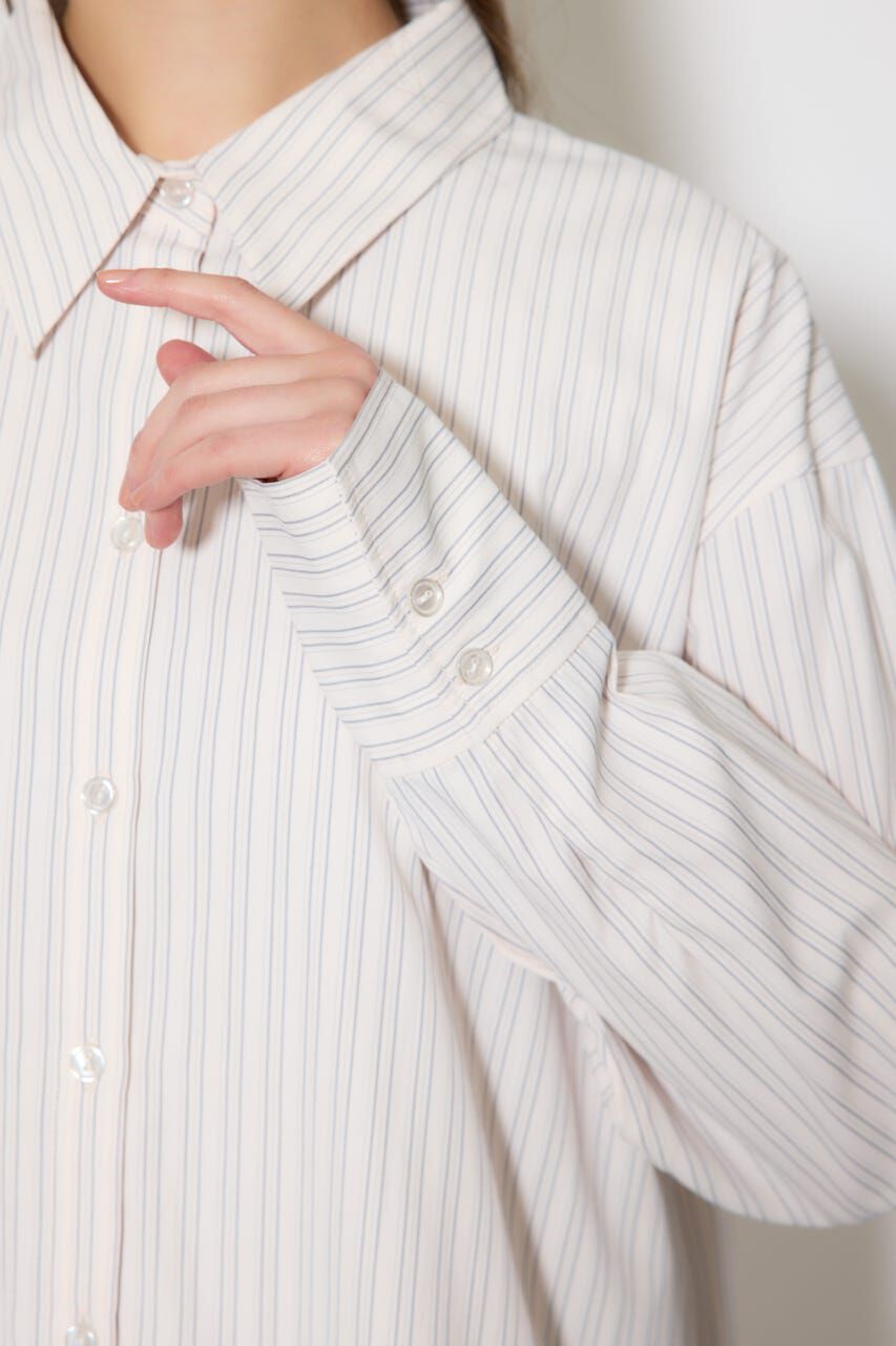 rienda「バルーンシャツセットスウェットワンピース」|ワンピース|