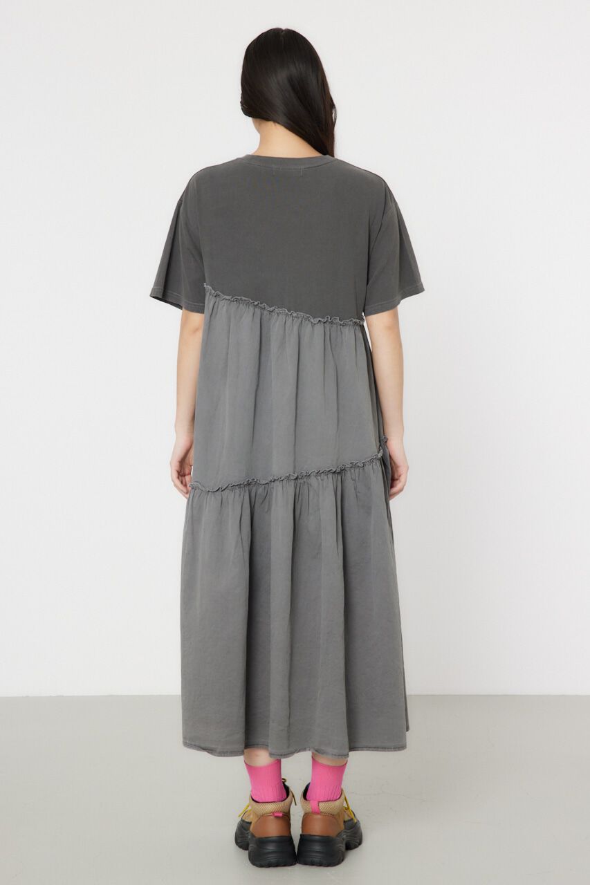 RODEO CROWNS「ピグメントギャザードッキングワンピース」|ワンピース|