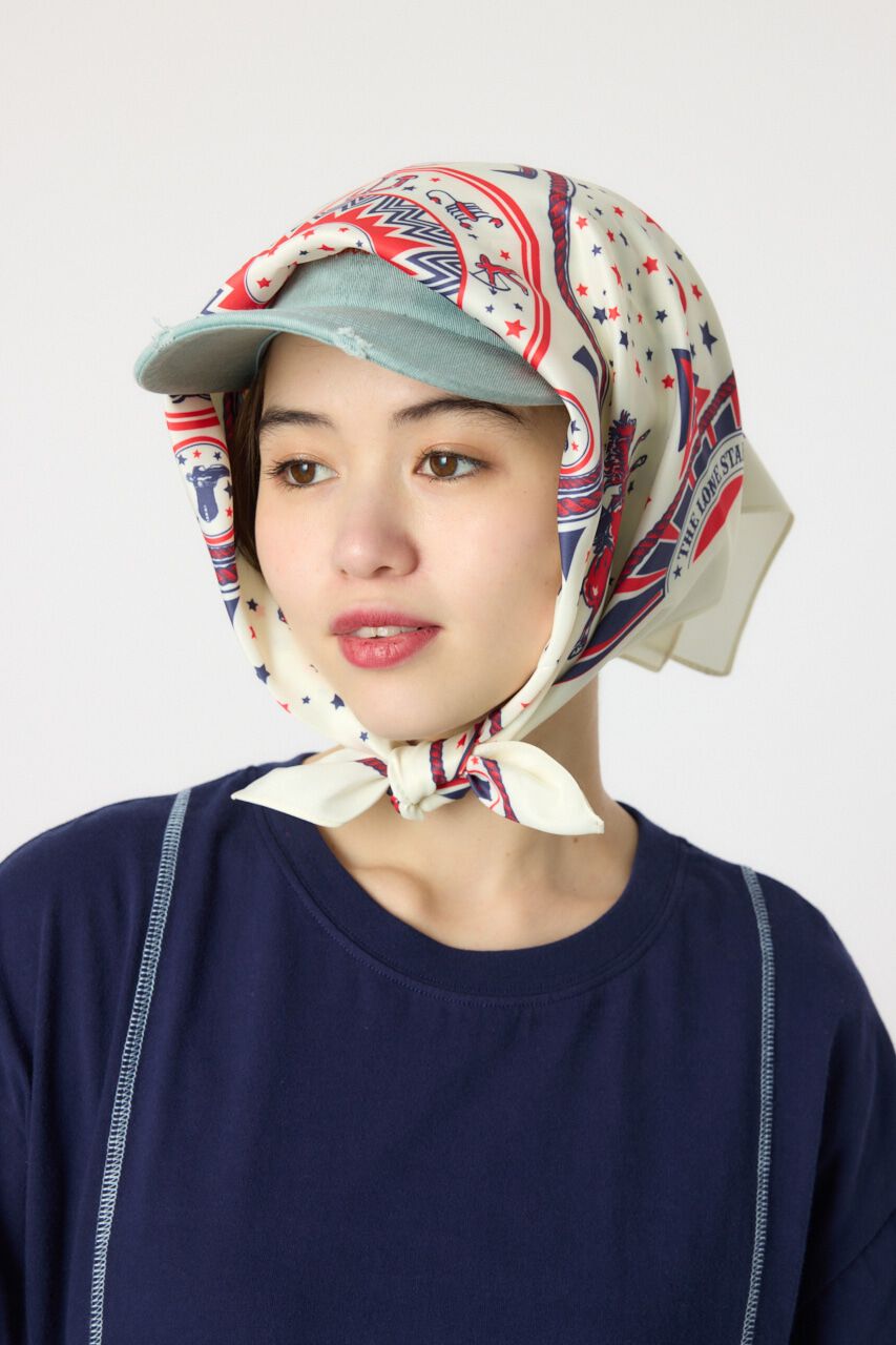 RODEO CROWNS「バンダナ柄 プリントスカーフ」|その他|