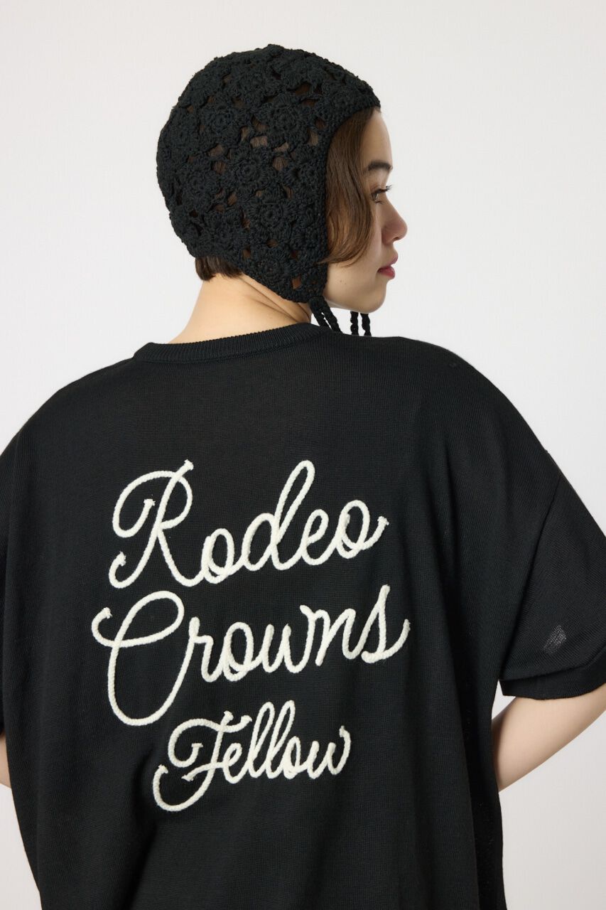 RODEO CROWNS「スクリプトロゴニットトップス」|ニット・セーター|