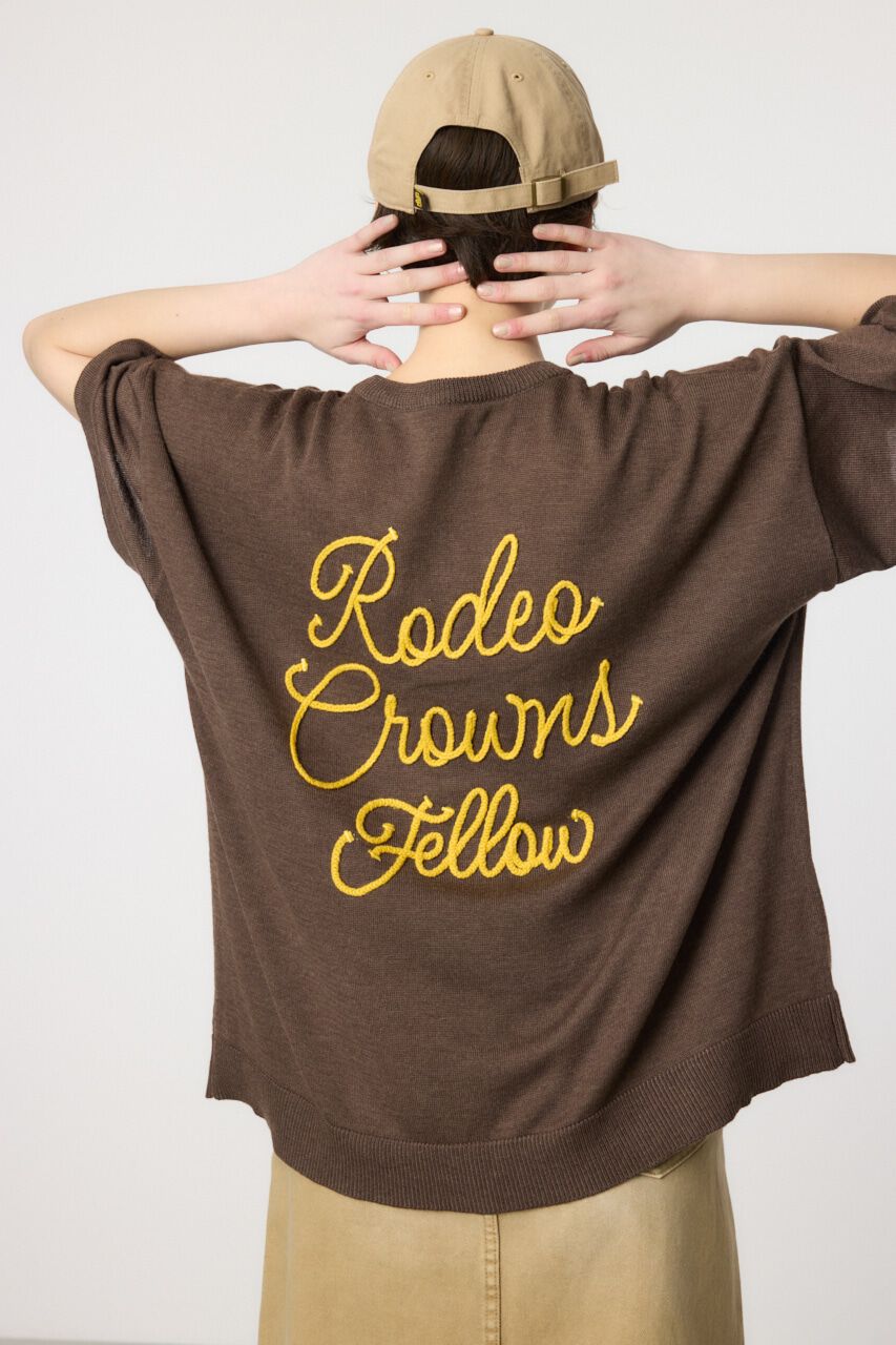 RODEO CROWNS「スクリプトロゴニットトップス」|ニット・セーター|