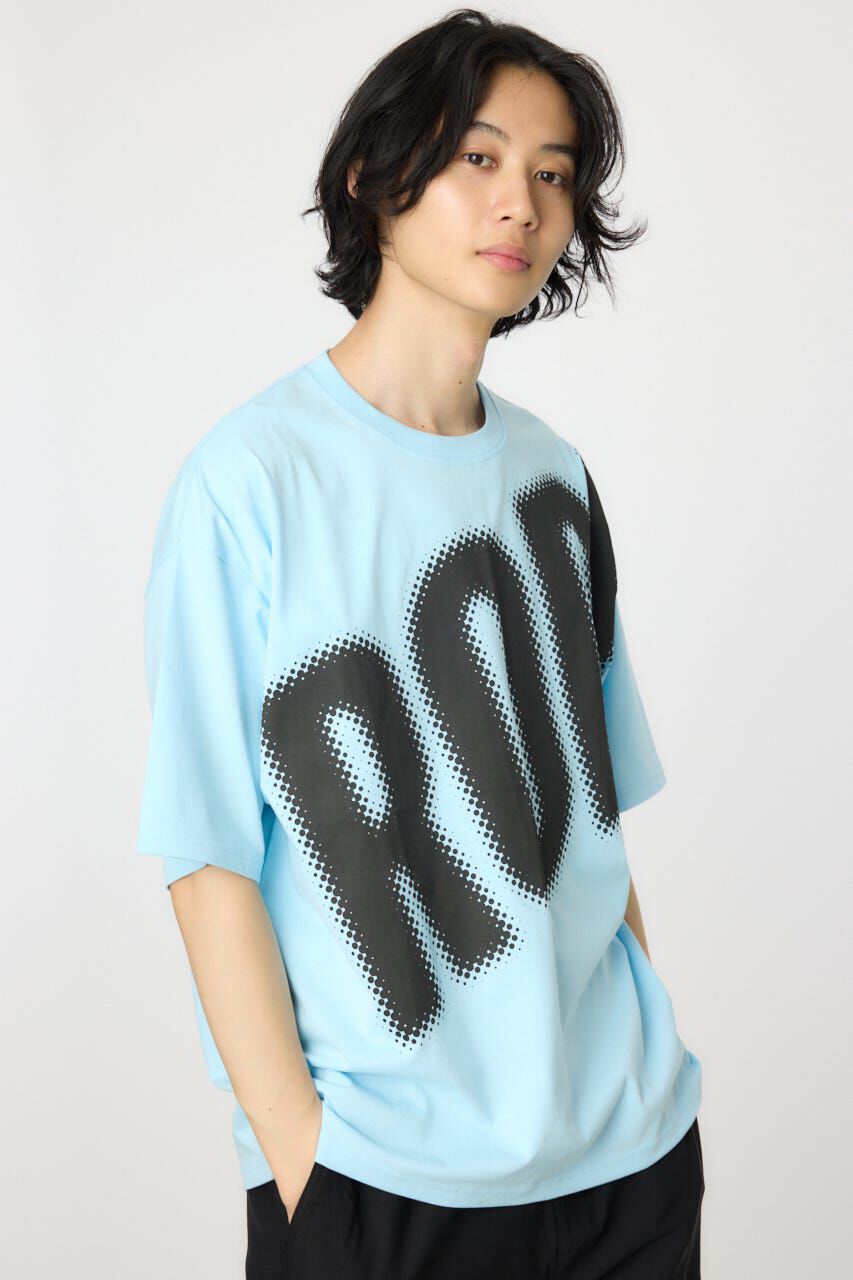 RODEO CROWNS「ビッグドットTシャツ」|Tシャツ・カットソー|L/BLU1