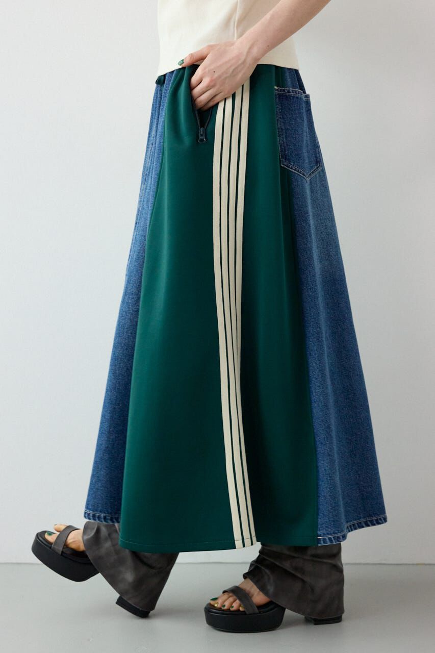 RODEO CROWNS「カスタムトラック デニムスカート」|スカート|