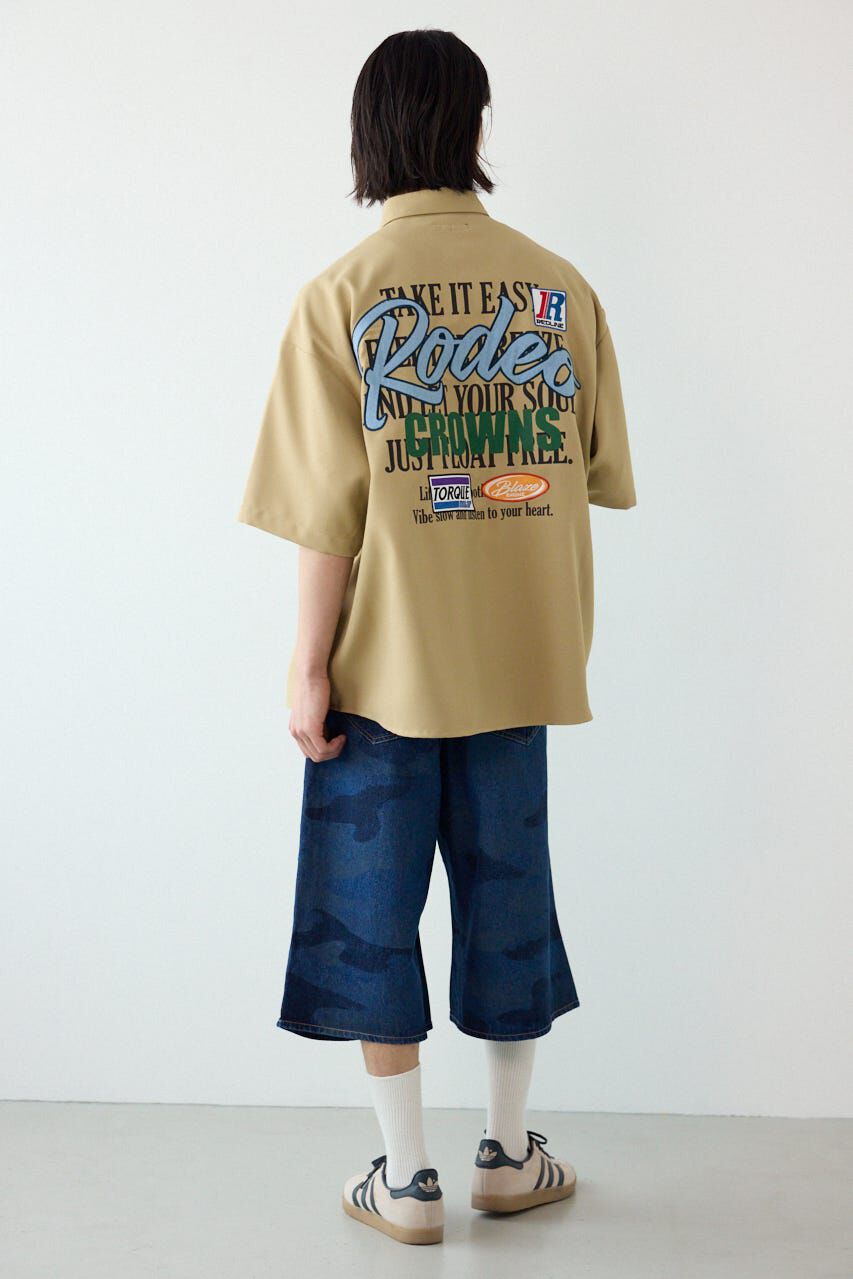 RODEO CROWNS「Overlapアップリケシャツ」|シャツ・ブラウス|