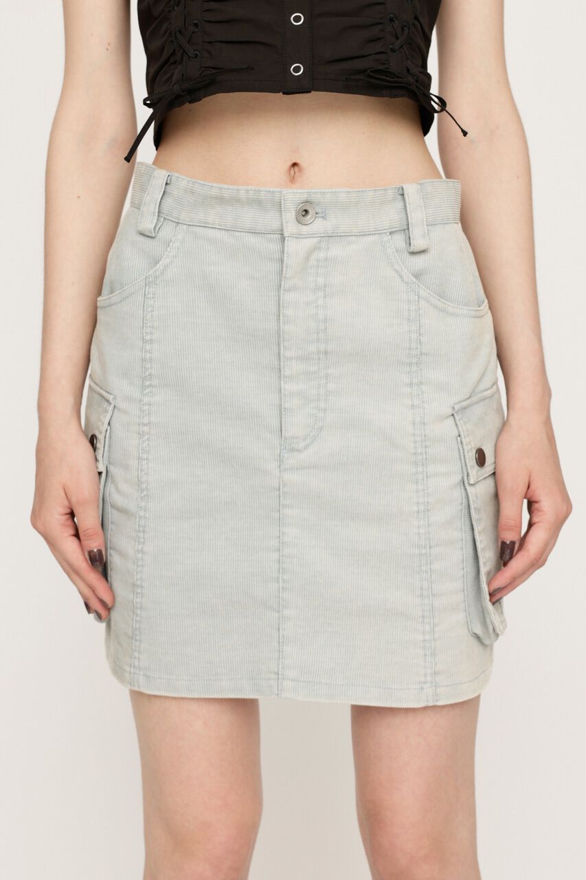 SLY「WASHED CORDUROY ショートスカート」|スカート|