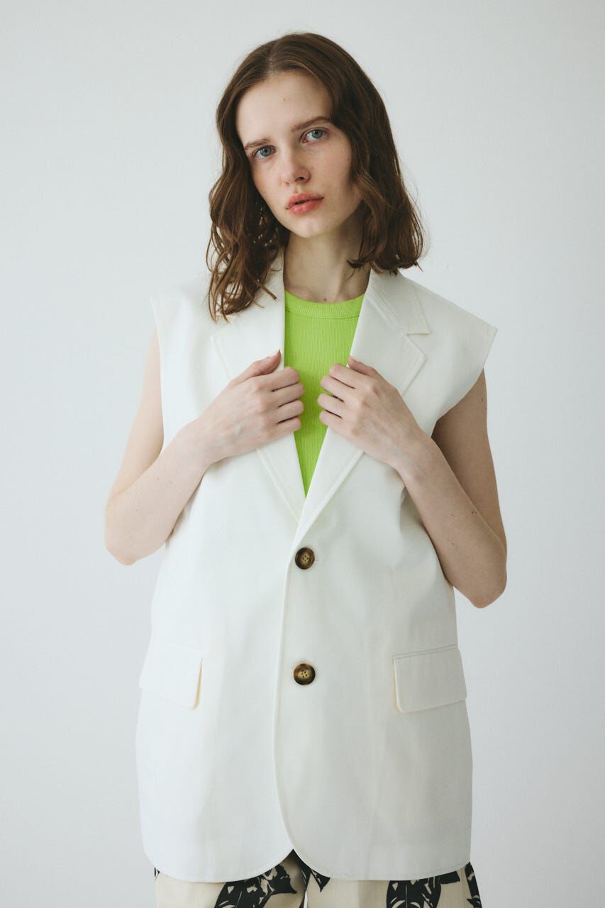 HeRIN.CYE「Big vest」|ダウンベスト・ベスト|