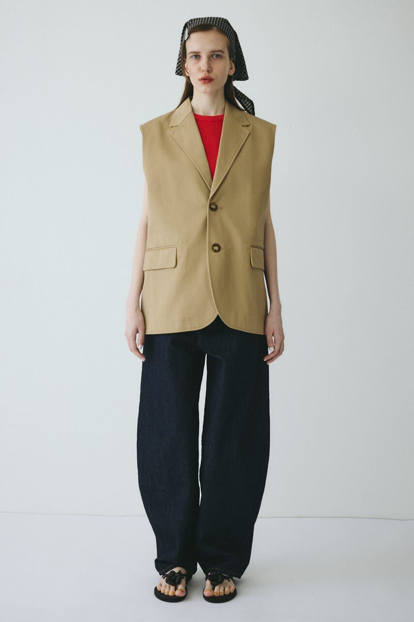 HeRIN.CYE「Big vest」|ダウンベスト・ベスト|