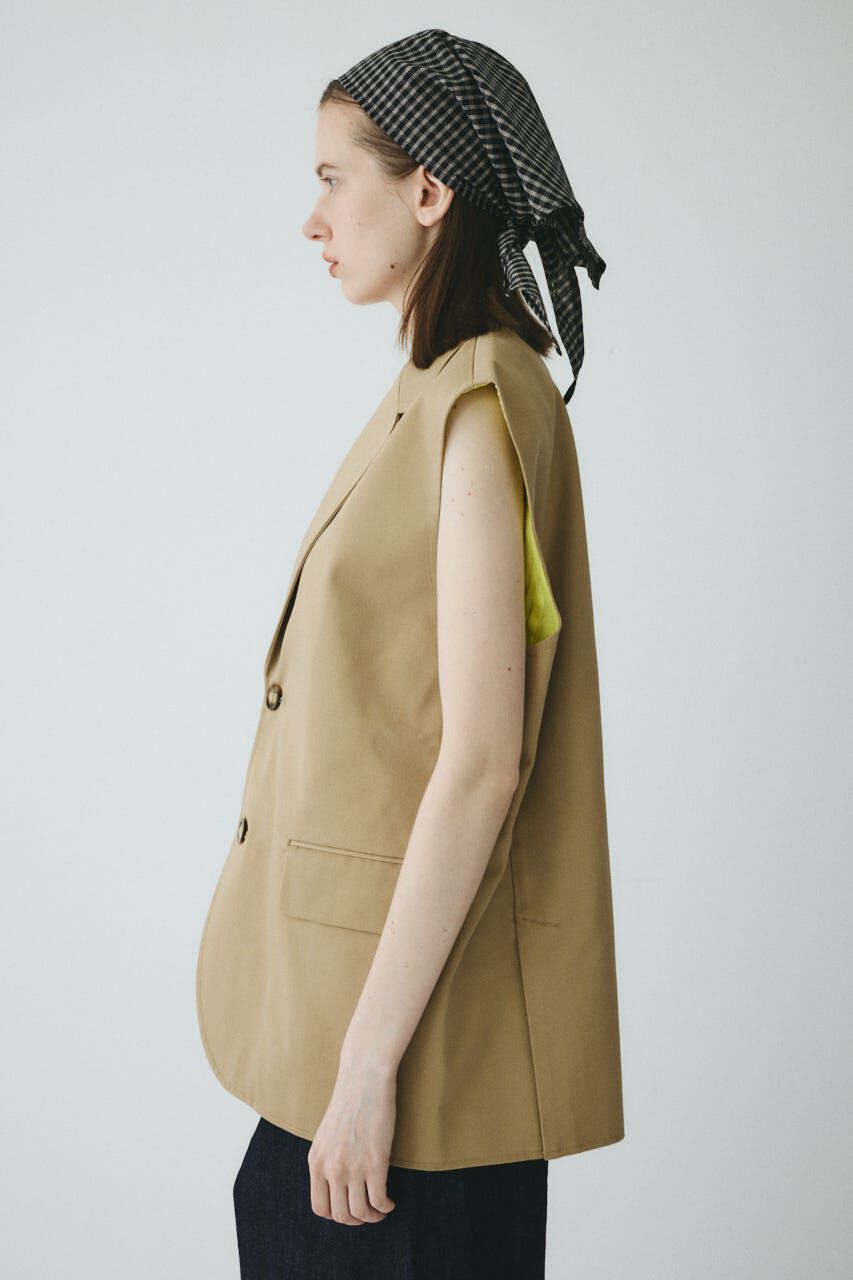 HeRIN.CYE「Big vest」|ダウンベスト・ベスト|