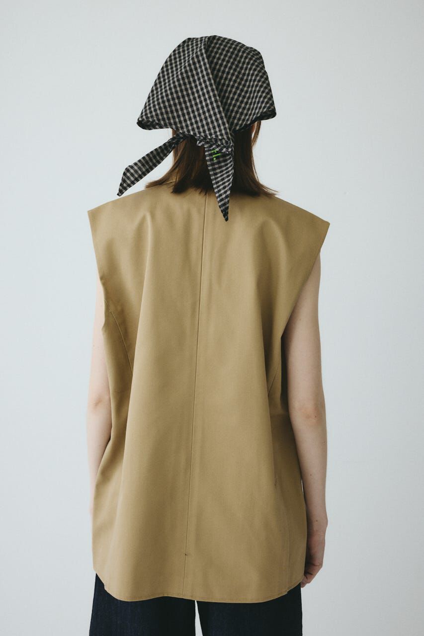 HeRIN.CYE「Big vest」|ダウンベスト・ベスト|