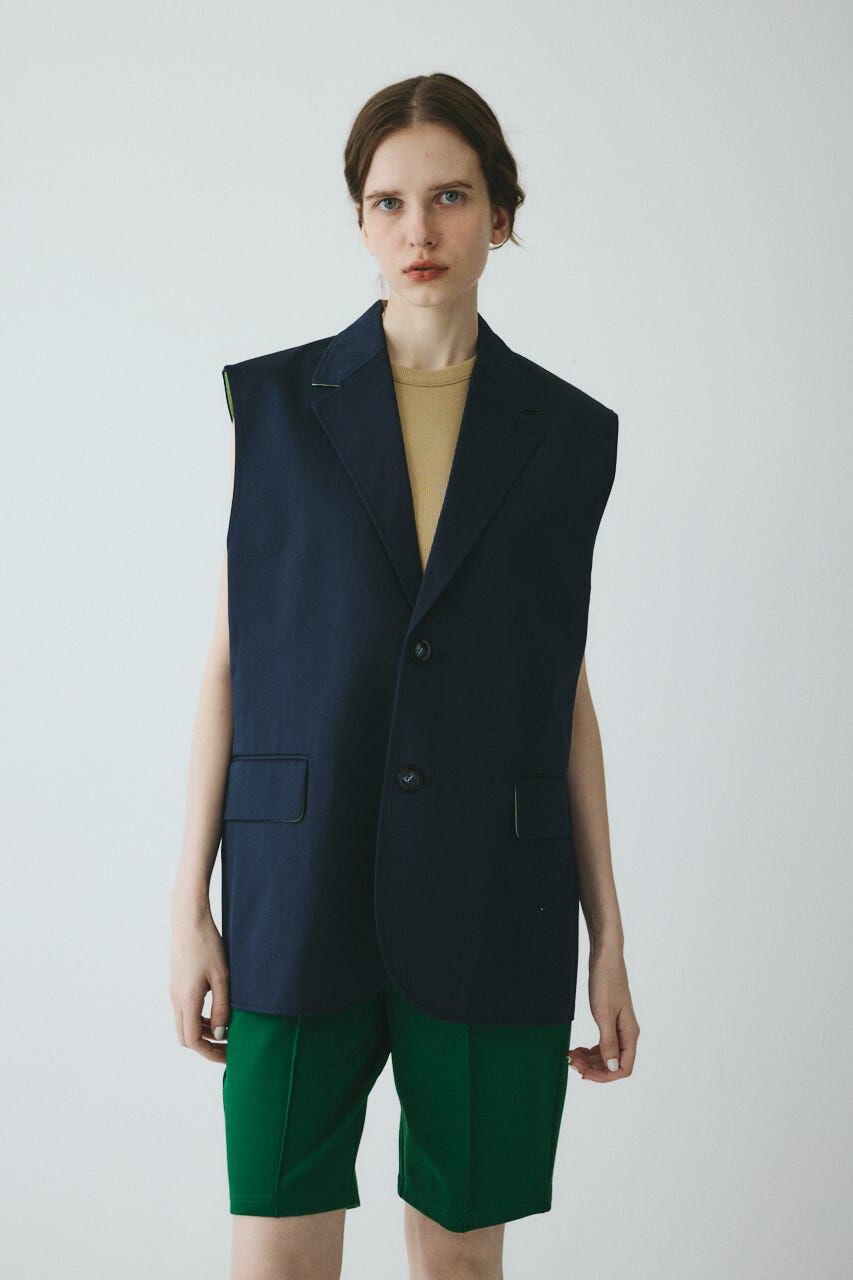 HeRIN.CYE「Big vest」|ダウンベスト・ベスト|