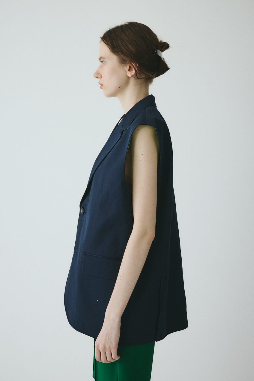 HeRIN.CYE「Big vest」|ダウンベスト・ベスト|