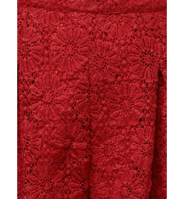 CALNAMUR「FLOWER LACE CULOTTES/フラワーレースキュロット」|スカート|