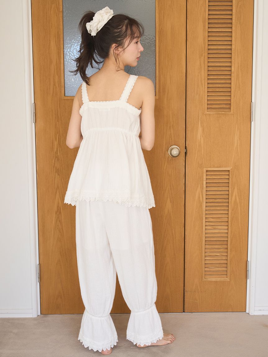 SNIDEL HOME「コットンガーゼタンク」|ルームウェア|