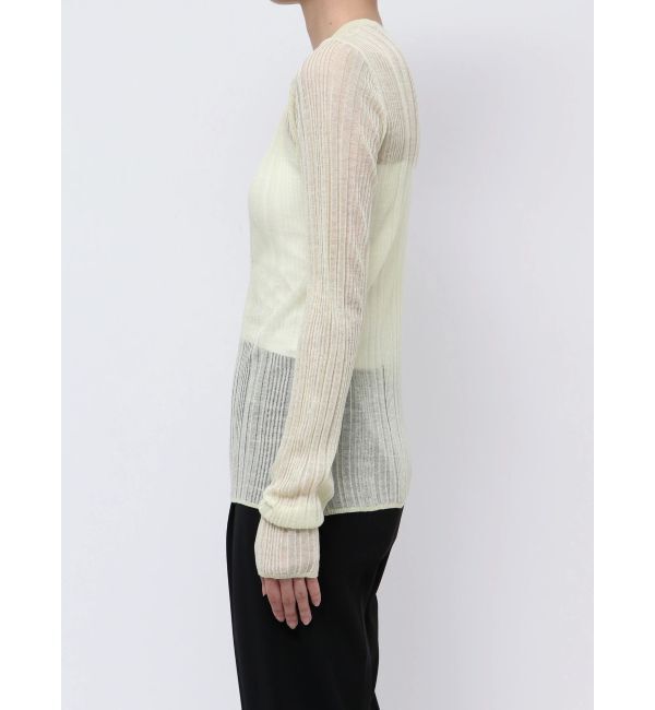 ELENDEEK「SHEER RIB KT」|ニット・セーター|