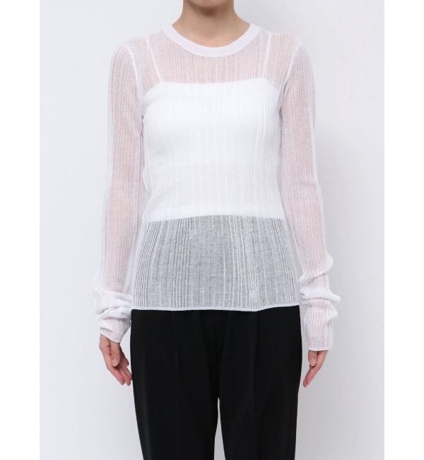 ELENDEEK「SHEER RIB KT」|ニット・セーター|