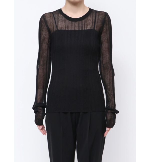 ELENDEEK「SHEER RIB KT」|ニット・セーター|