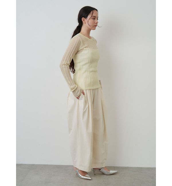 ELENDEEK「SHEER RIB KT」|ニット・セーター|