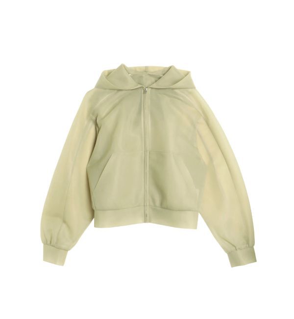 ELENDEEK「MESH BONDING HOODIE」|ブルゾン・スタジャン|