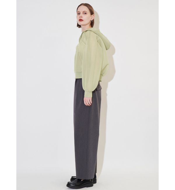 ELENDEEK「MESH BONDING HOODIE」|ブルゾン・スタジャン|