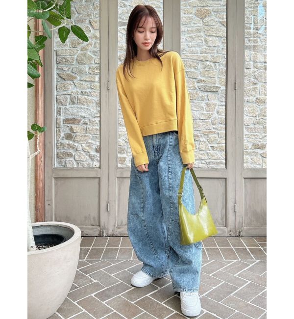 dazzlin「カーブラインデニムパンツ」|デニム|