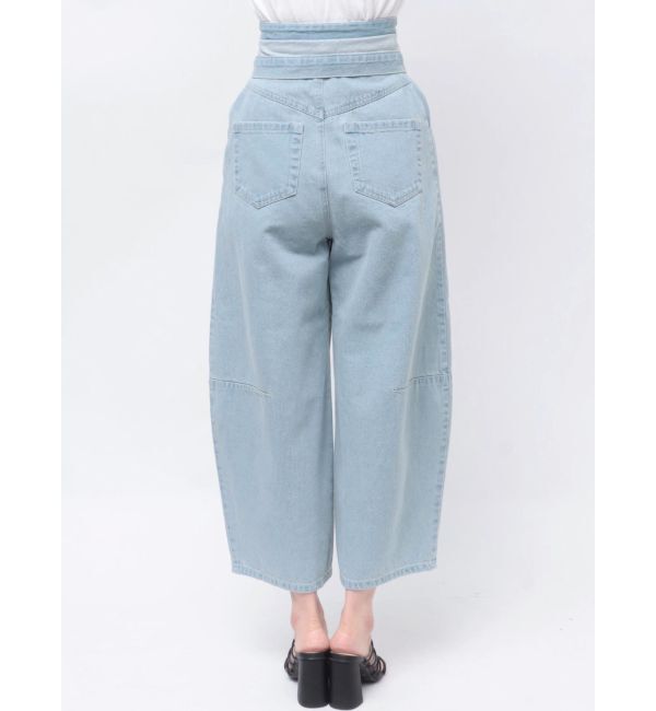 dazzlin「カーブラインデニムパンツ」|デニム|