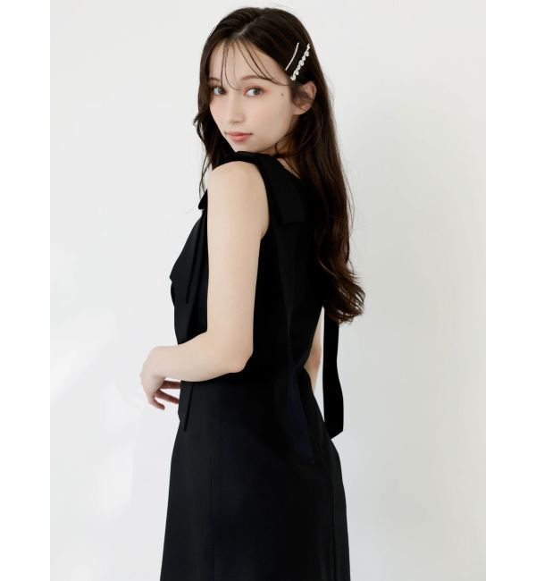 dazzlin「2WAYショルダーリボンミニワンピース」|ワンピース|