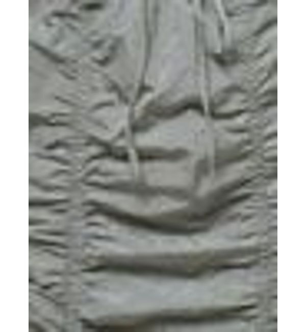 EMODA「サイドドローストリングナイロンスカート」|スカート|グレー