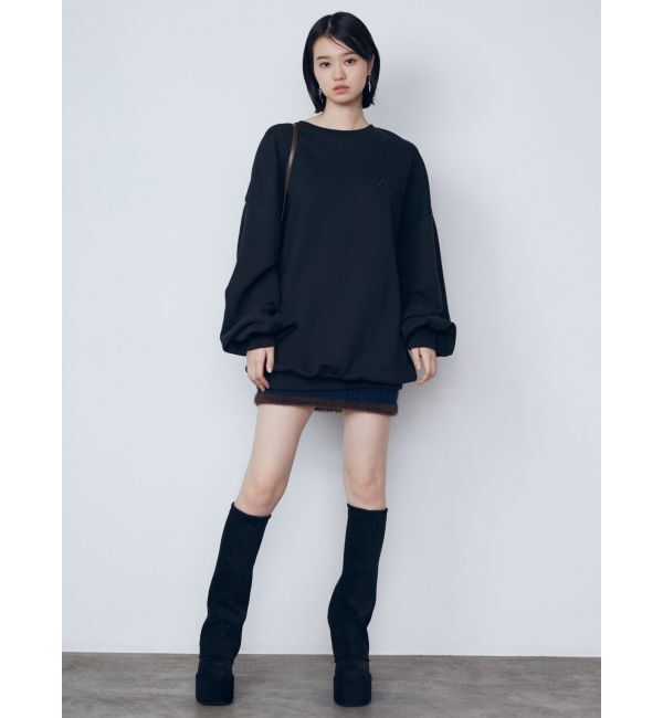 EMODA「シャギーエッジミニマルスカート」|スカート|