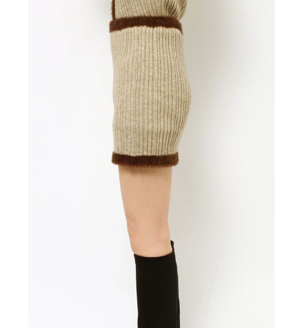 EMODA「シャギーエッジミニマルスカート」|スカート|