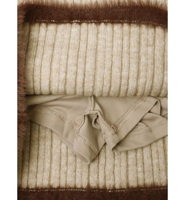 EMODA「シャギーエッジミニマルスカート」|スカート|