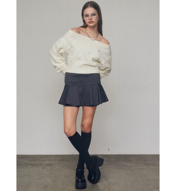 EMODA「ミニフレアスカート」|スカート|