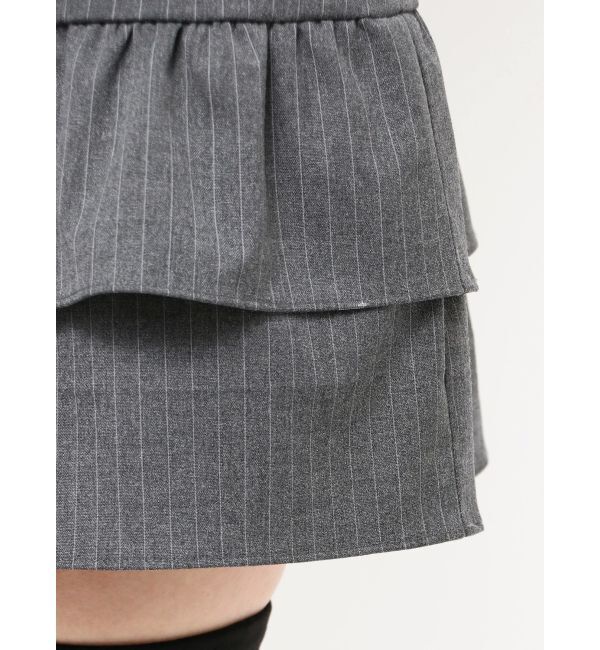 EMODA「ティアードフリルミニスカート」|スカート|