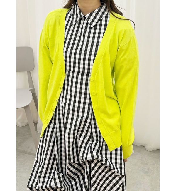 MERCURYDUO「BASICカラーカーディガン」|カーディガン|