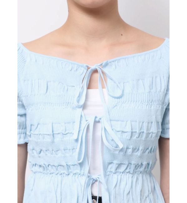 MERCURYDUO「ポコポコラメリブニット」|ニット・セーター|